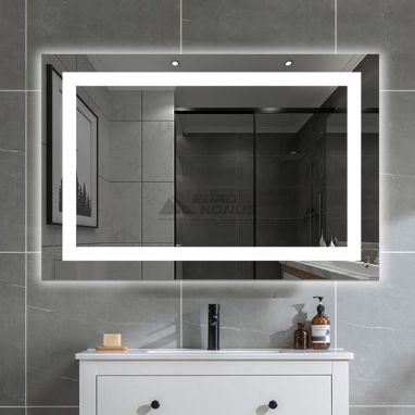 DUSEL Зеркало с подогревом, LED подсветкой Smart DE-M1091 70x90 см